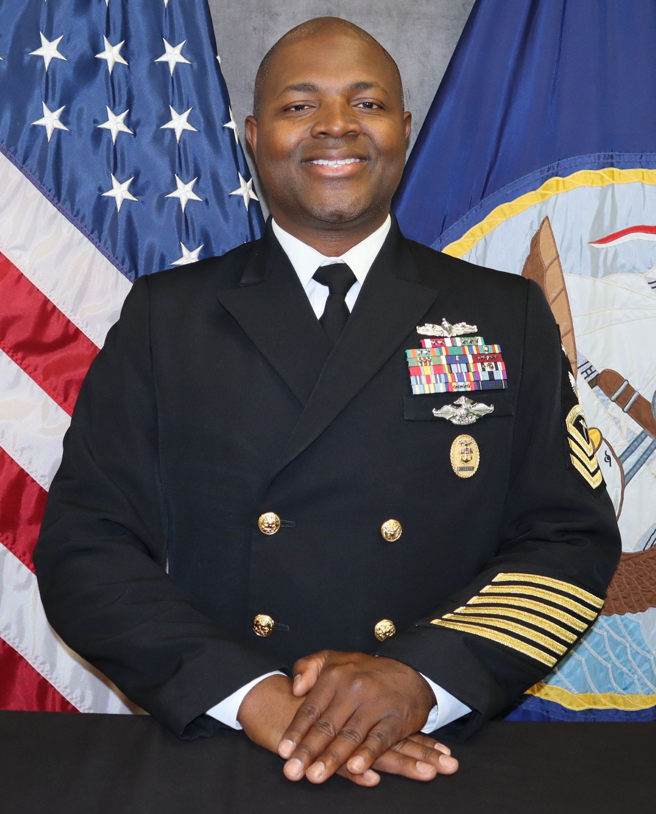 Master Chief Petty Officer Mario Lyons